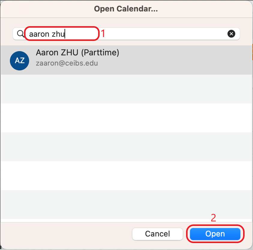 How to Share Calendar Permissions for Outlook on Mac EN